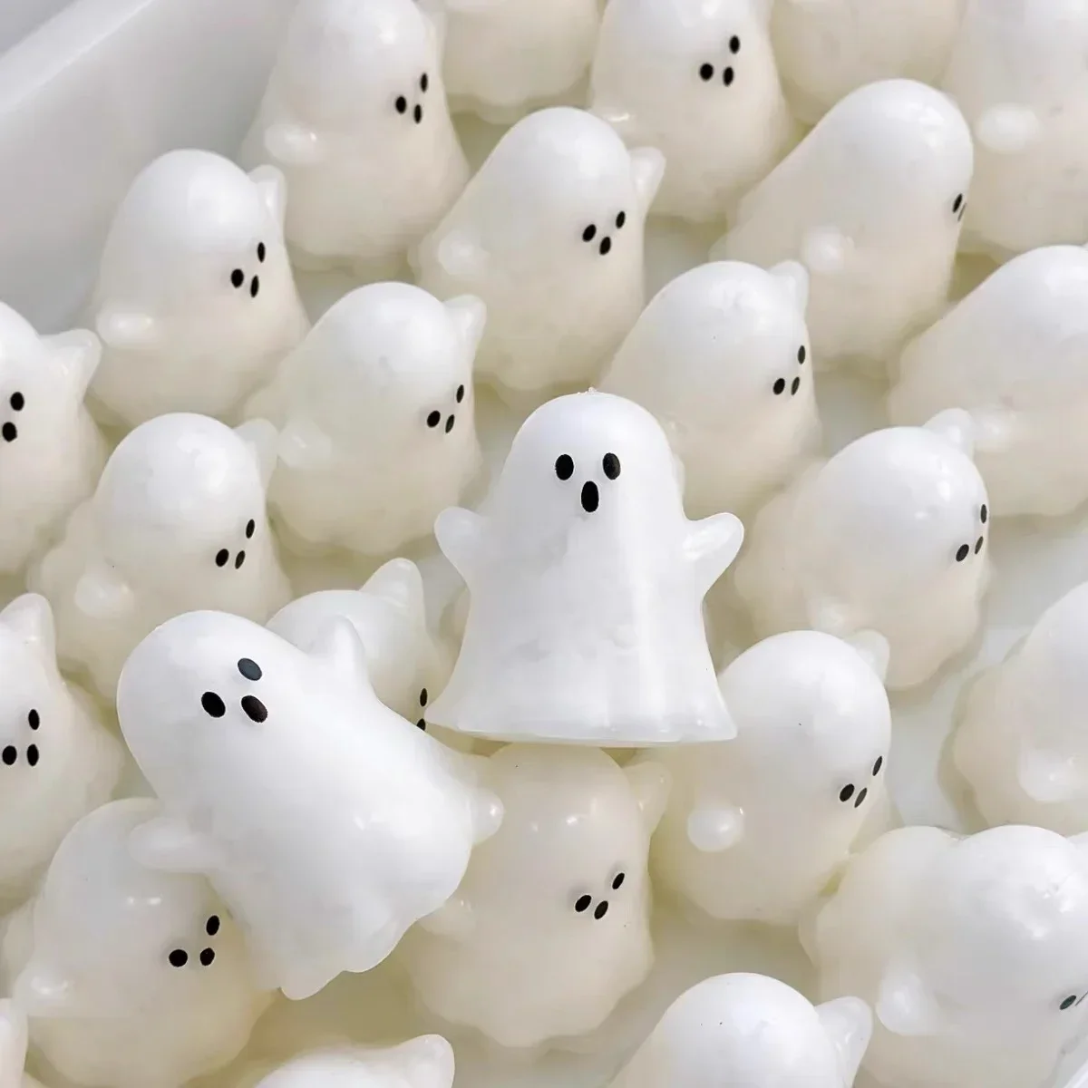 Halloween Squishies Ball Knackiges Handgemachtes Kürbis-Squishy-Spielzeug Langsam aufsteigendes Squeeze-Stressabbau-Spielzeug Halloween-Party-Geschenke – Detail 12