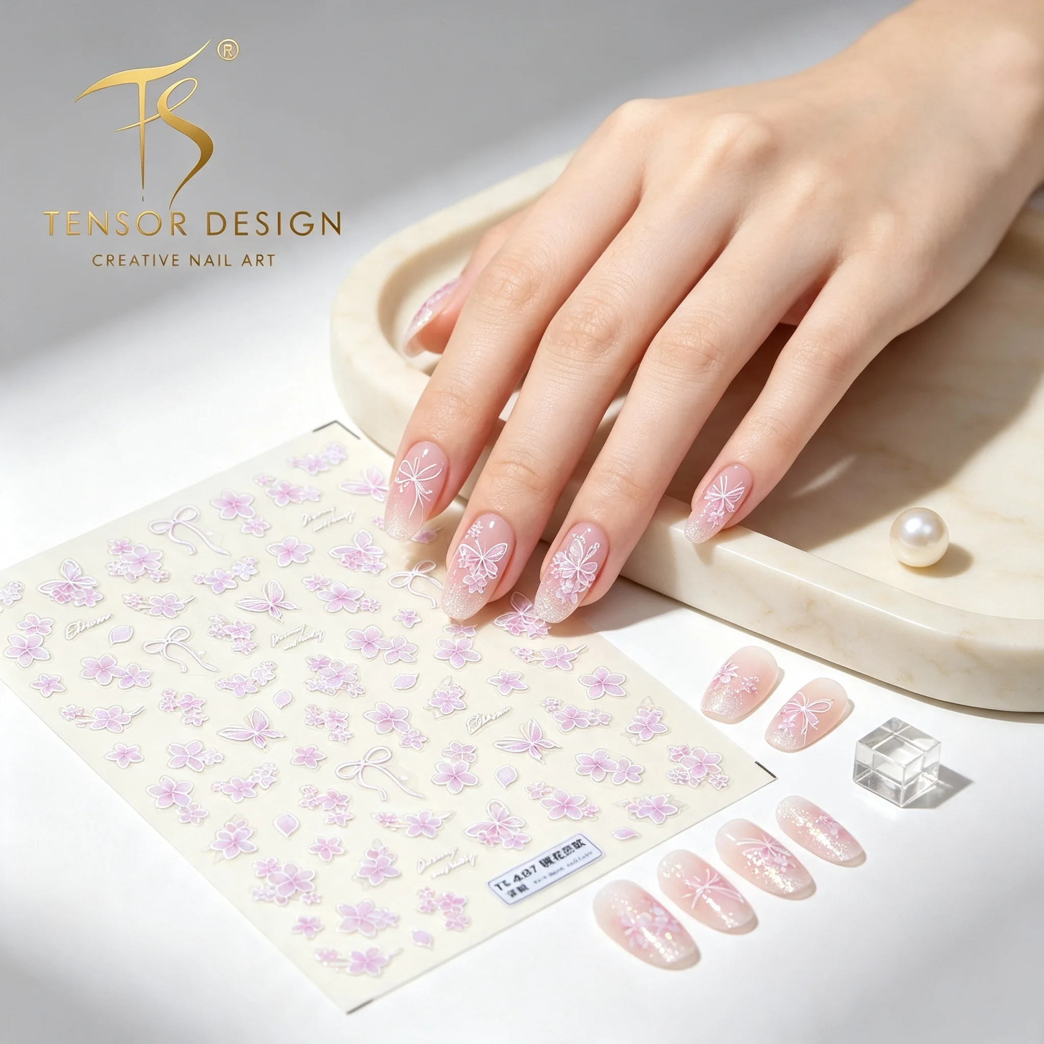 Nail Art Elegan - TENSOR NAIL Nouveaux autocollants pour ongles