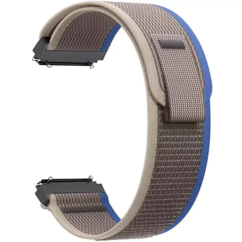 Cinturino da 20mm 22mm per Samsung Galaxy Watch 4 40mm 44mm 6 Classic 43mm 47mm 5 Pro 45mm Bracciale in nylon coreano HUAWEI Watch GT 2 cinturino