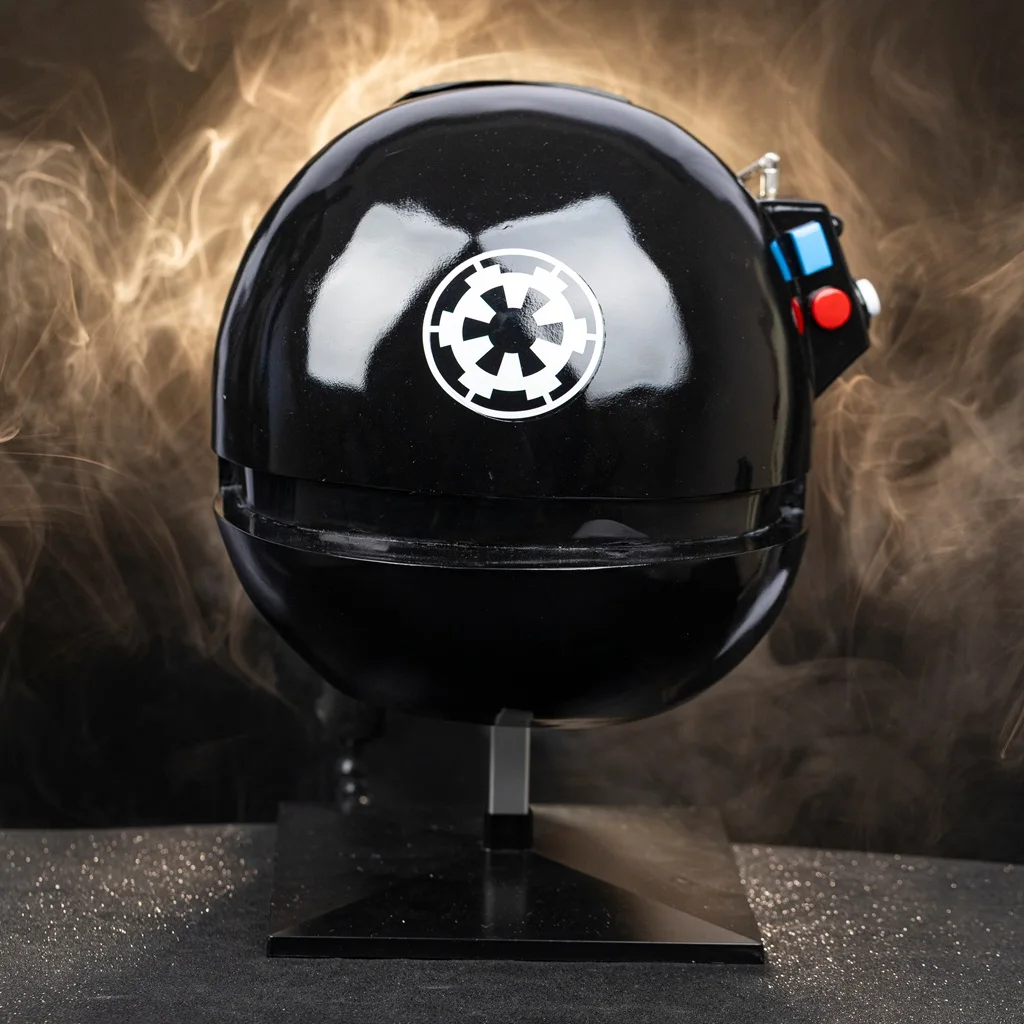 

Xcoser SW Death Star Gunner Helmet Cosplay Props Resin Replicas Adult Halloween Fans Collection