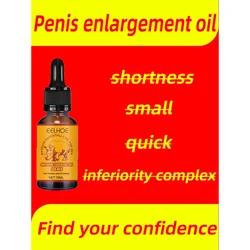 Powerful Penis Enlargement Oil Fast Girth Dick Growth Thickening Solution Enhance Size Men'S Big Cock Extension Powerful Penis