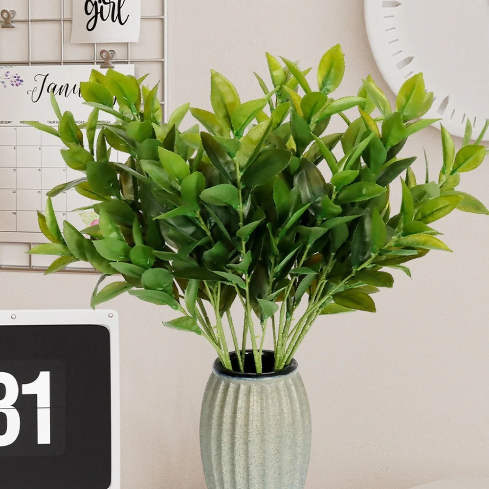 Artificial Lemon Branch Realistic Fake Fruit Greenery Home Decor Interior Floral Ornament Wedding Party Bouquet Style