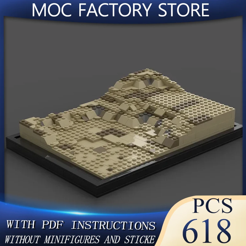 

Популярные звездные фильмы Moc, строительные блоки, «Великий песка, Дюна», морские кирпичи, модель «сделай сам», сборка, строительная игрушка, праздничные подарки