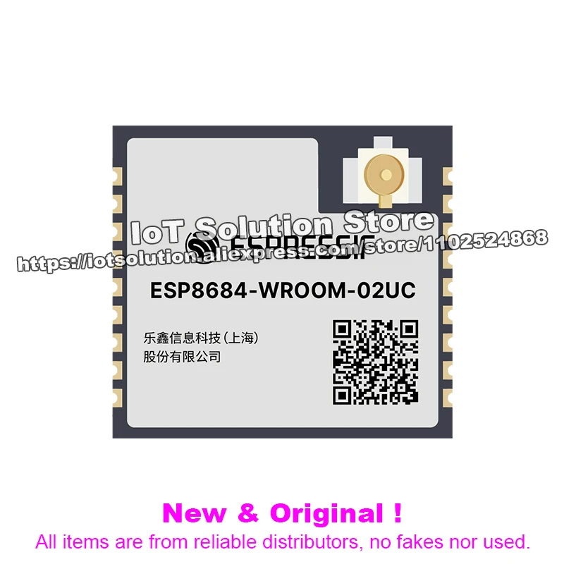 ESP8684-WROOM-02UC-H4X 4MB Flash WiFi Module