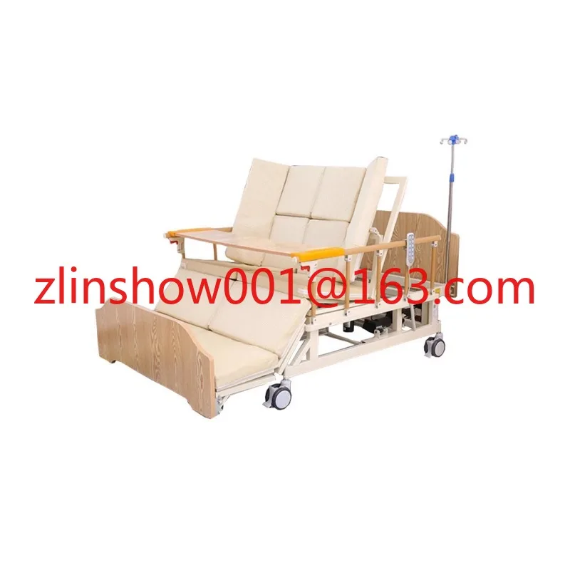 1.2 M Widened Electric Nursing Bed Multi-Function Full-Automatic Hospital Bed for Elderly Patients with Paralysis