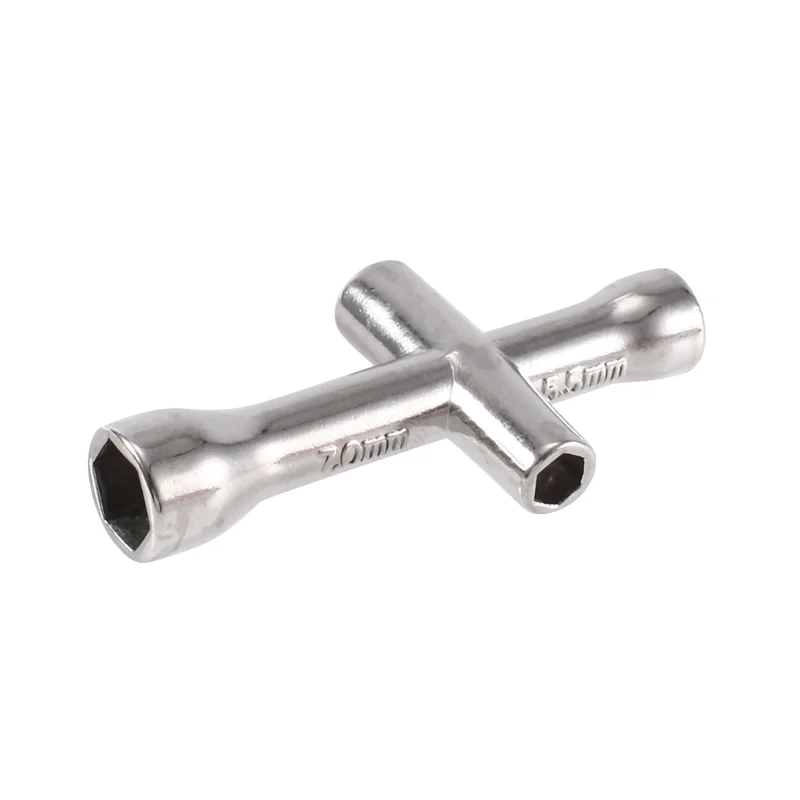 B78B-8Pcs Brass 10Mm(+6Mm) Extended Wheel Hex Hub Adapter 9750 For Traxxas TRX4M TRX-4M 1/18 RC Crawler Car Upgrade Parts