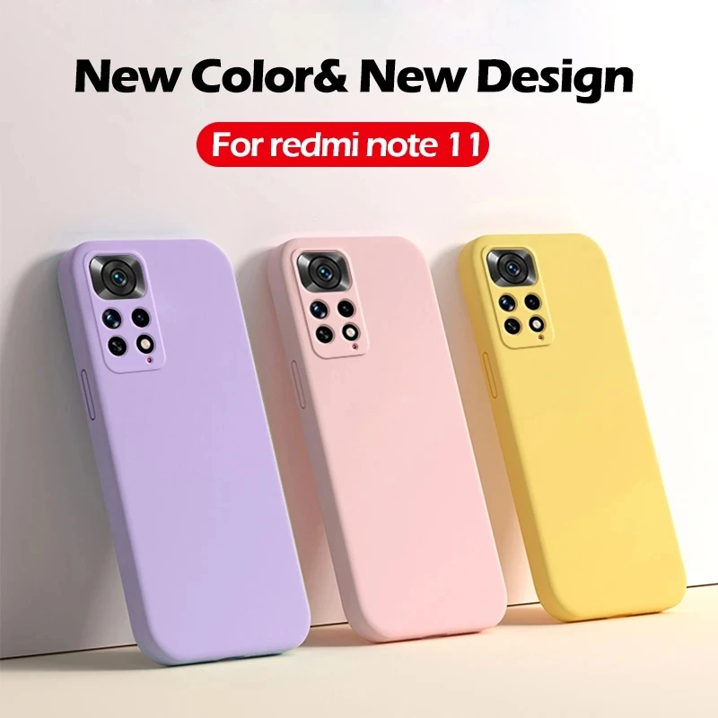 Redmi Note 11 Pro Global Case nuova custodia originale in Silicone liquido per Xiaomi Redmi Note 12 Pro Note11 Pro Plus 5G Soft Cover