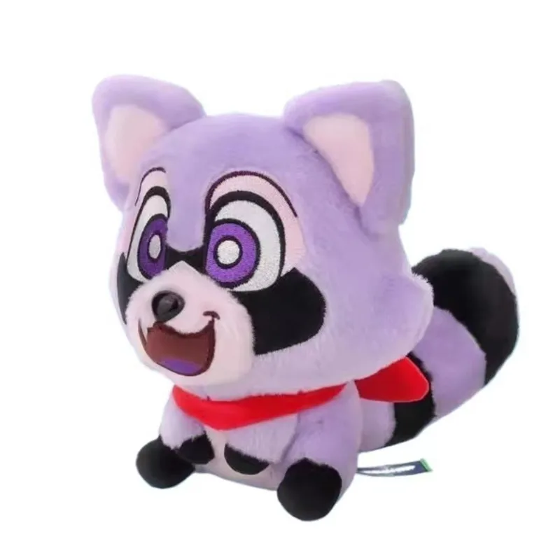 新品の紫色の子猫のぬいぐるみ - ふわふわで抱き心地の良いぬいぐるみ、ユニークなカラーデザイン、女の子への素晴らしいギフトの選択肢