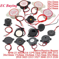 SFM-27 SHD4216 Alarm Electronic Buzzer Beep Alarm Continuous/Intermittent Sound DC 3-24V 12V High-decibel for Arduino Car Van