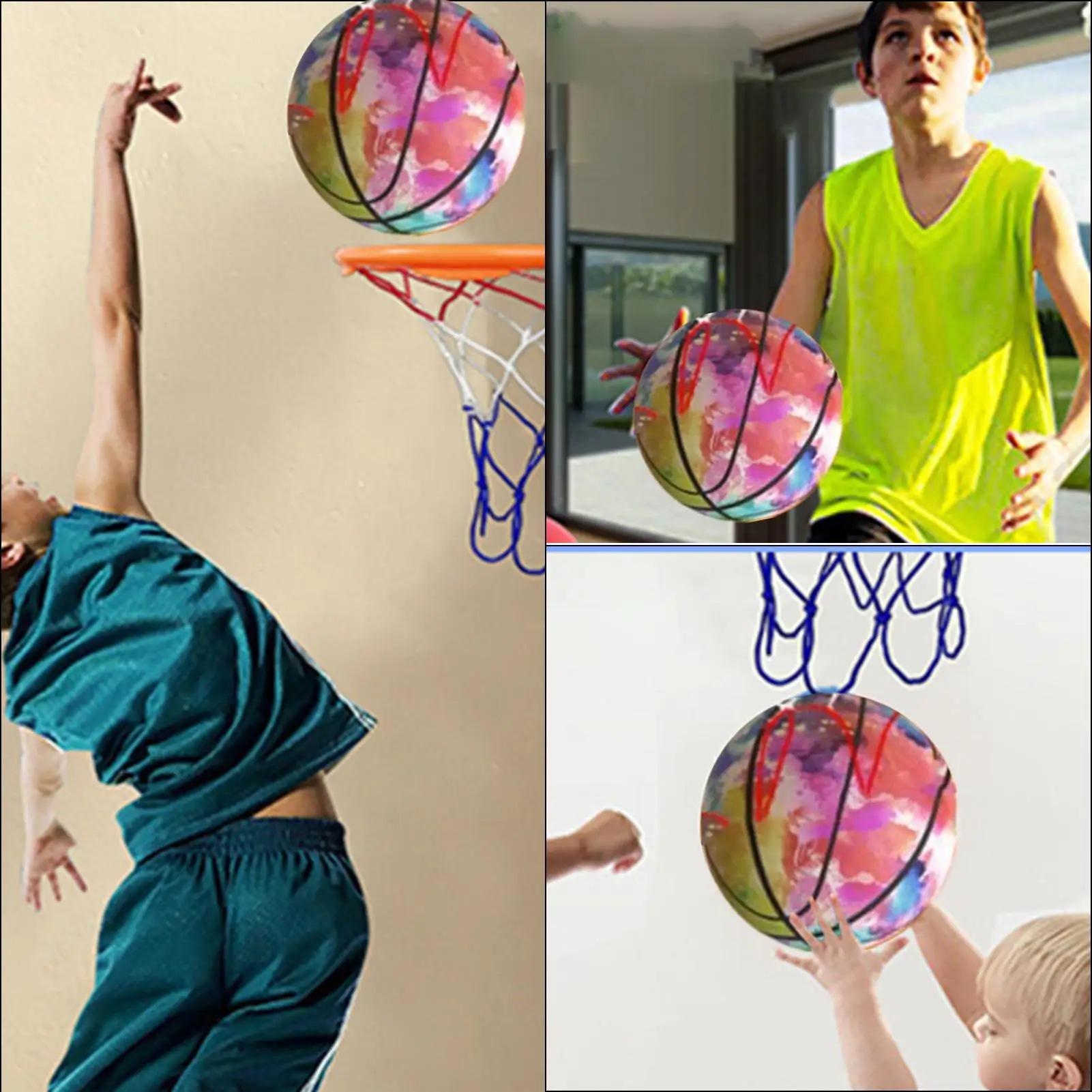 كرة سلة هادئة للمراوغة في الأماكن المغلقة، كرة تدريب على المراوغة بدون صوت، كرة سلة آمنة بدون صوت لعيد الأطفال