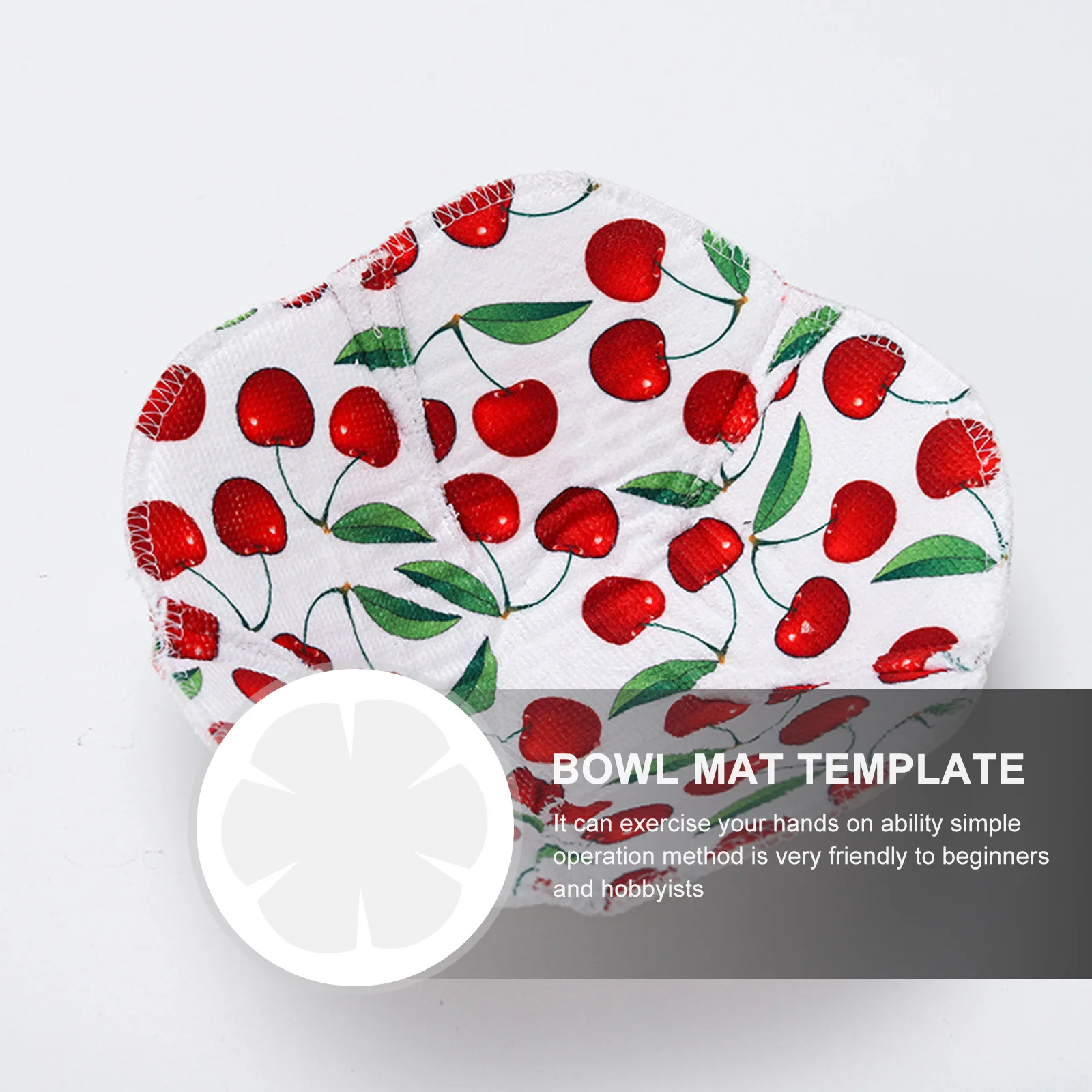 

1pc Heat Insulating Bowl Pad Ruler Quilting Template For Diy Sewing Patchwork Tool Portable Fabric Ruler Bowl Wrap Stencil