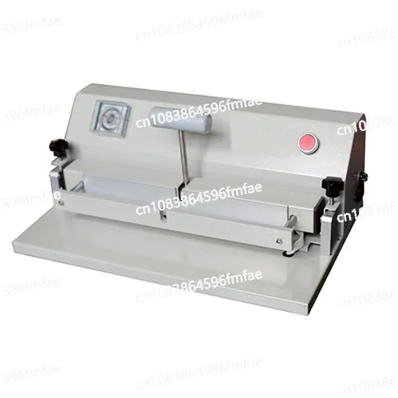 DC-500C Desktop Hardcover Envelope Hot Press Groove Forming Machine Book Recipe Dictionary Grey Cardboard Wrapping Machine