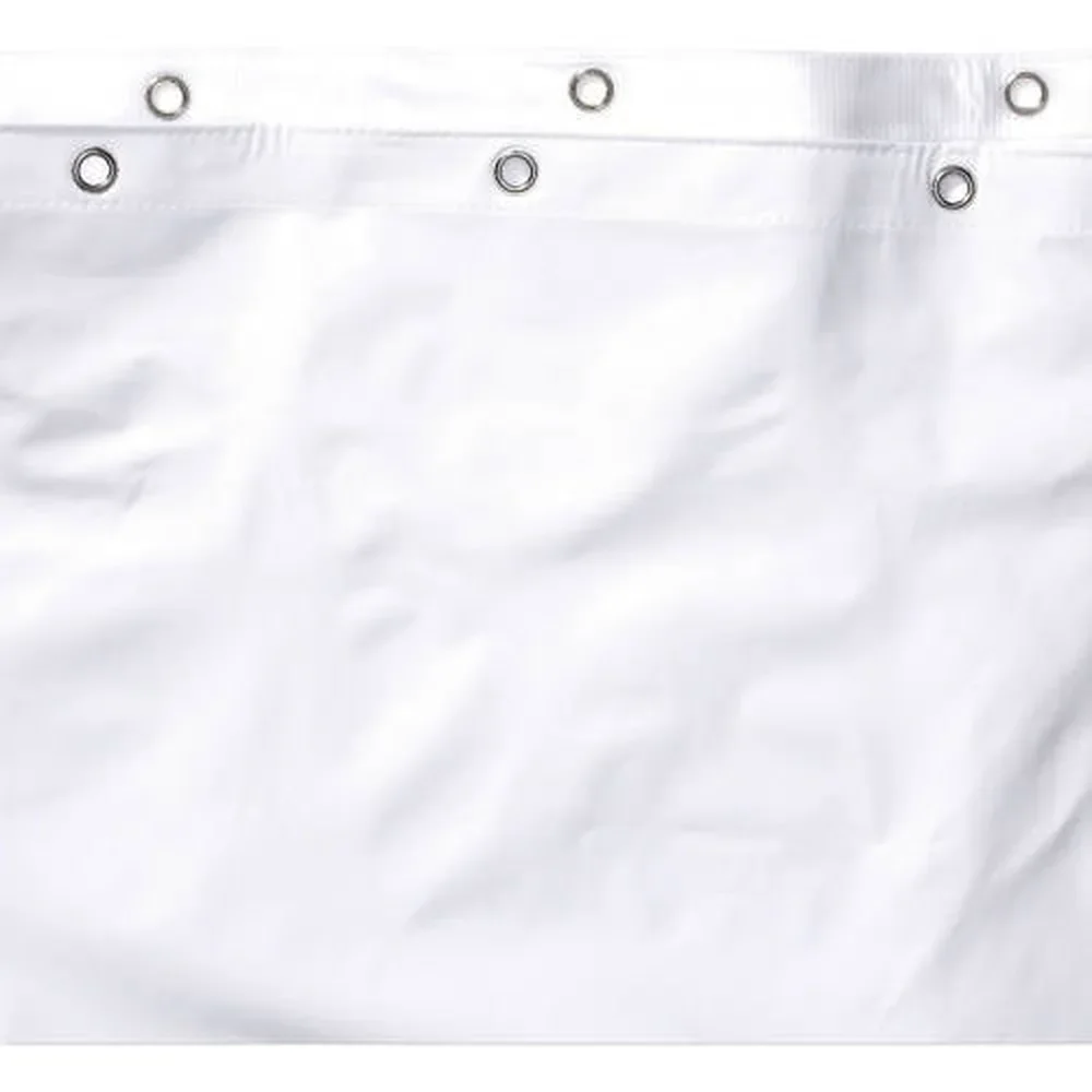 

Heavyweight PEVA Shower Curtain Liner Anti-Mildew Waterproof Extra Long Durable Grommets Suction Cups Eco-Friendly Reinforced