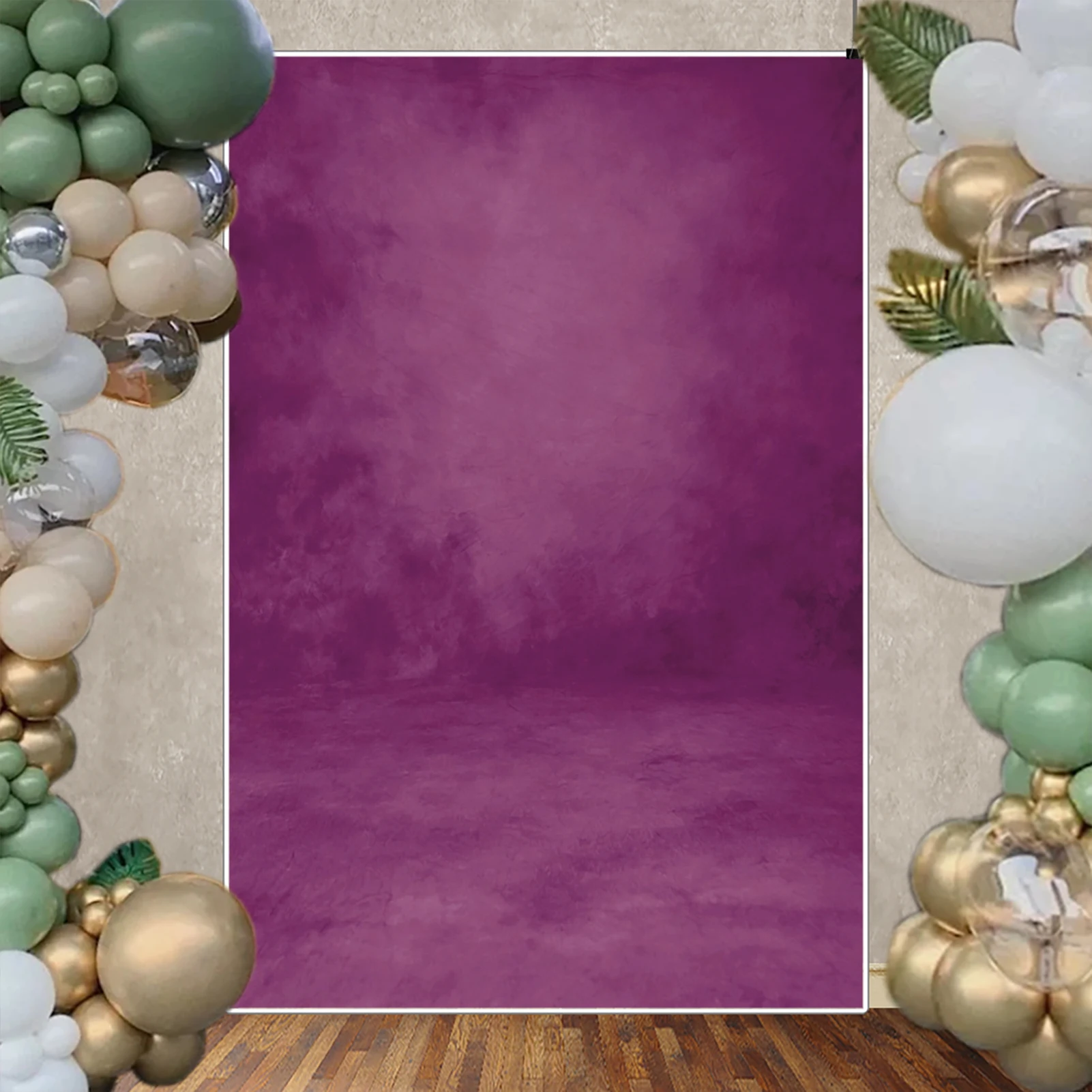 MOON.QG 추상 그라디언트 벽 배경 빈티지 신생아 넥타이 염색 사진 배경 음식 구름 질감 임산부 아기 장식