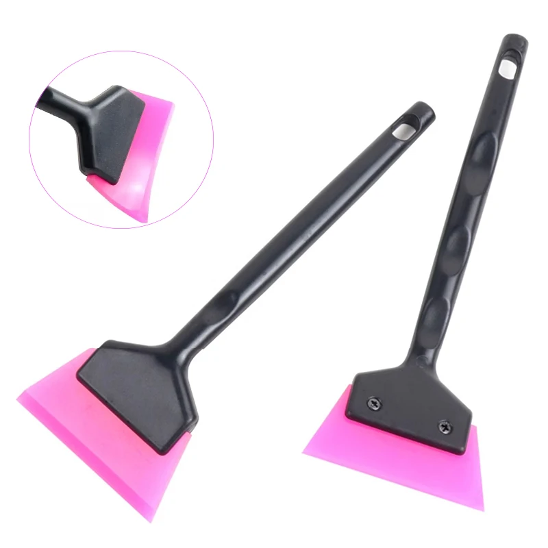 

ALIWRAP Long Rubber Scraper Windshield Glass Water Remover Wiper PPF Squeegee Car Corner Cleaning Tool Window Film Tinting Tool