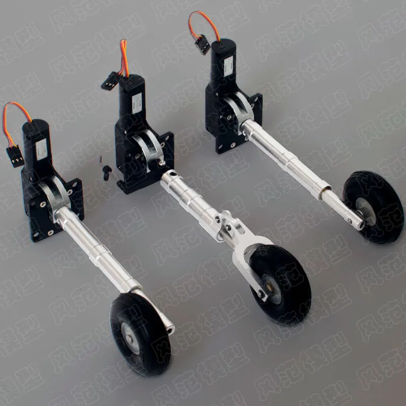 Flyfans F16 Su 27 F15 F22 avion canalisé train d'atterrissage à voilure fixe train d'atterrissage électronique rétractable absorbant les chocs