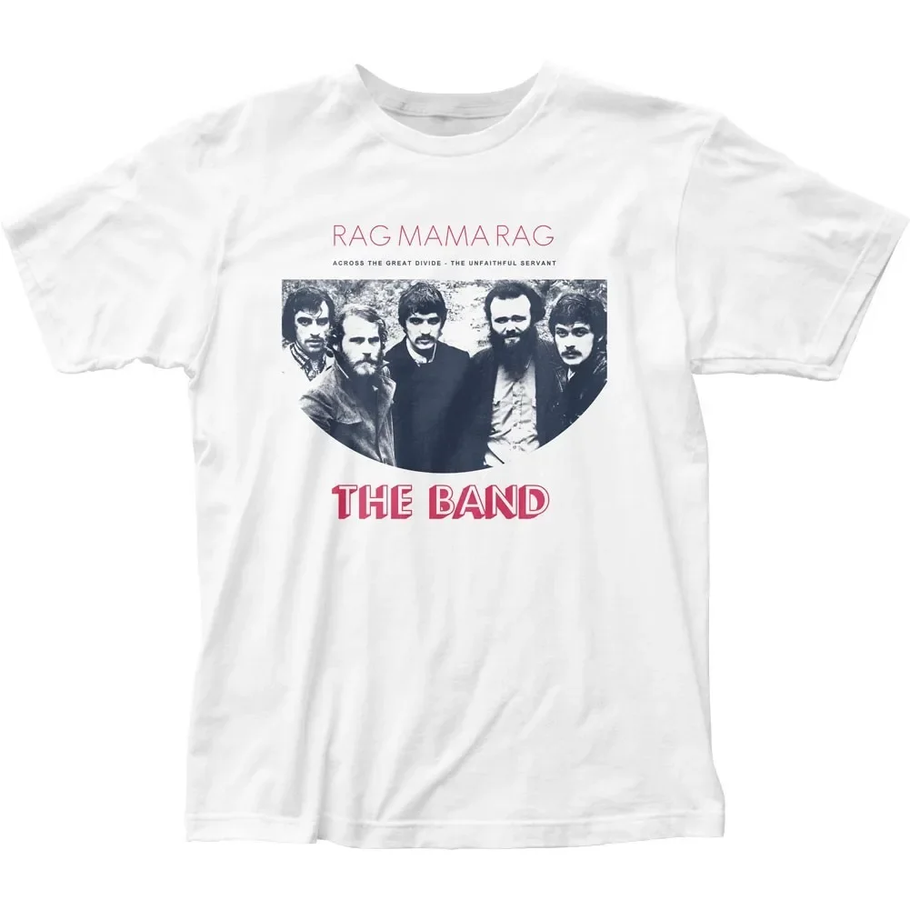 The Band Rag Mama Rag Mens T Shirt Music Classic Concert Rock Band Tee New White
