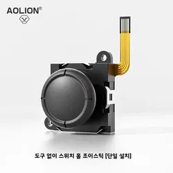 스위치 조이콘용 Aolion 홀 조이스틱-NS OLED 게임 콘솔 라이트 핸드헬드 레모용 오리지널 조이스틱-안티 드리프트 기술