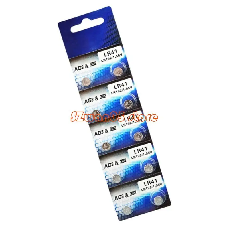 PXPE AG3/LR41 AG4/LR626 AG13/LR144 AG10/LR1130 بطارية القلوية 1.55VBUTTON