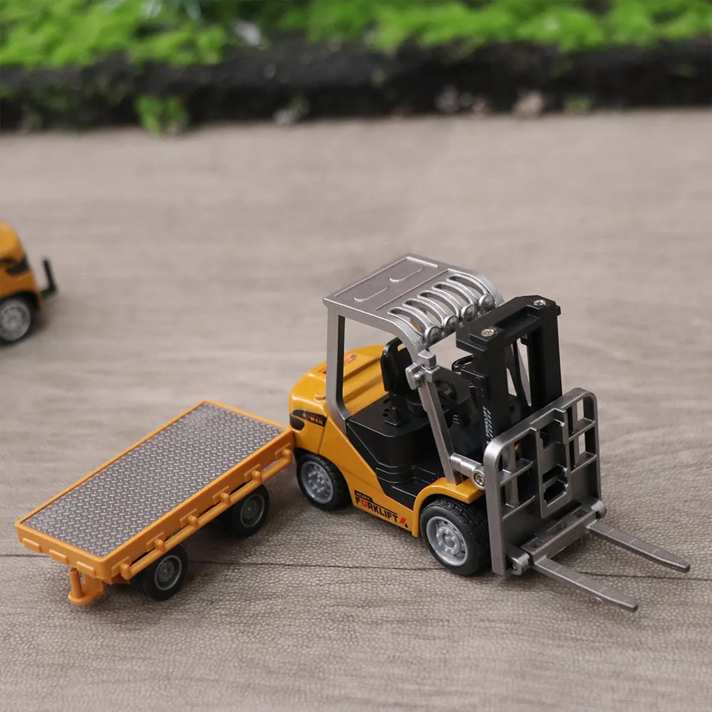 Full Proportion Remote Control Forklift 2.4g Remote Variable Speed Mini Forklift Sound Effects Lighting Effects Rc Forklift