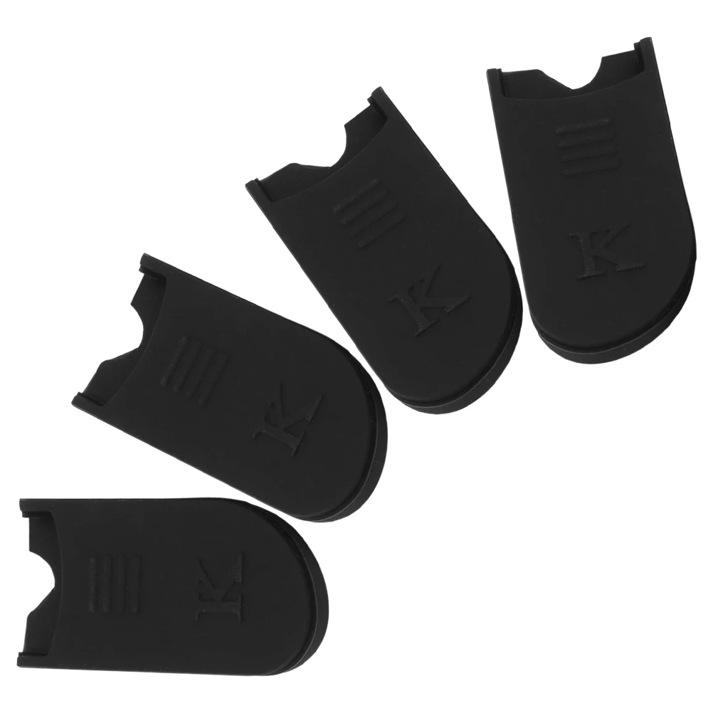 

4pcs Saxophone Thumb Rest Cushion Universal Fit Soft Rubber Non-Slip Grip Protector Pad For Alto Tenor Soprano Saxophone