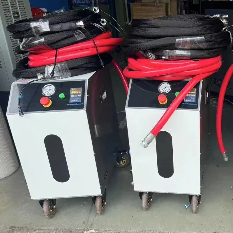 Dry Ice Blasting Machine High Efficiency Cleaning Equipment Engine Carbon Paint Rust Oil Removal Workshop Use Hot Sale