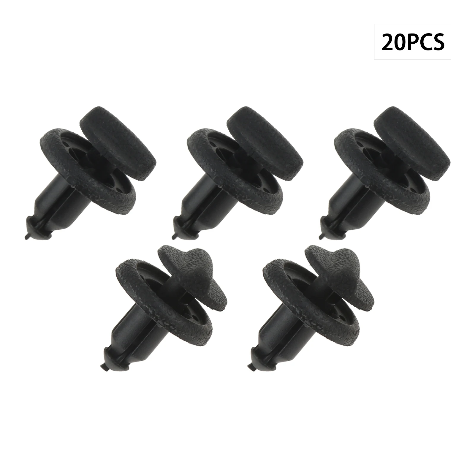 20pcs Car Clips Plastic Parcel Shelf Clamps Type End Fastener 799161KA3A Fit for Nissan Juke Auto Interior Parts