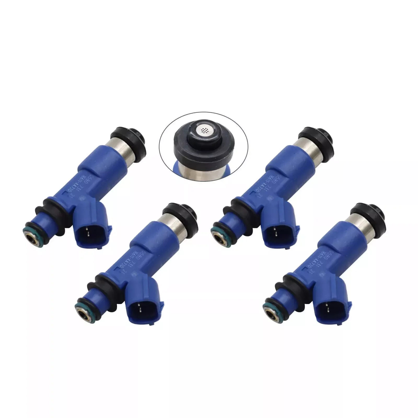 4x Fuel Injector 565cc 16611-AA720 For Subaru Legacy GT 2007-2012 STI 2007-2015 16611AA720 FREE SHIPPING!!!