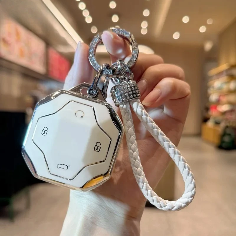 

Автомобильный брелок из ТПУ, автомобильный пульт дистанционного управления, чехол для Chery Jetour T2 Traveler 2023 2024, автоаксессуары без ключа