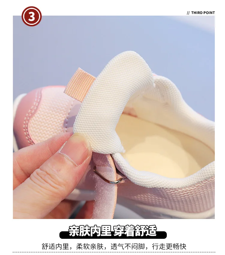 Winter-Babyschuhe, lässige Freizeitschuhe, warme Sneaker für Kleinkinder, Babyschuhe für den Außenbereich, erste Schritte, atmungsaktive, rutschfeste Sportschuhe für Jungen und Mädchen. – Detail 4