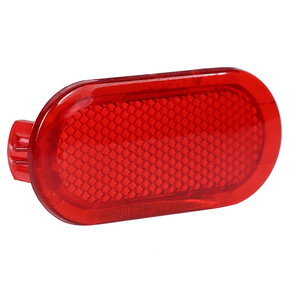 Red Car Door Trim Panel Reflector 6Q0947419 for Beetle Caddy Polo Touran 02-16 Plastic 70x30 mm Fit for VW Caddy 2004-2015