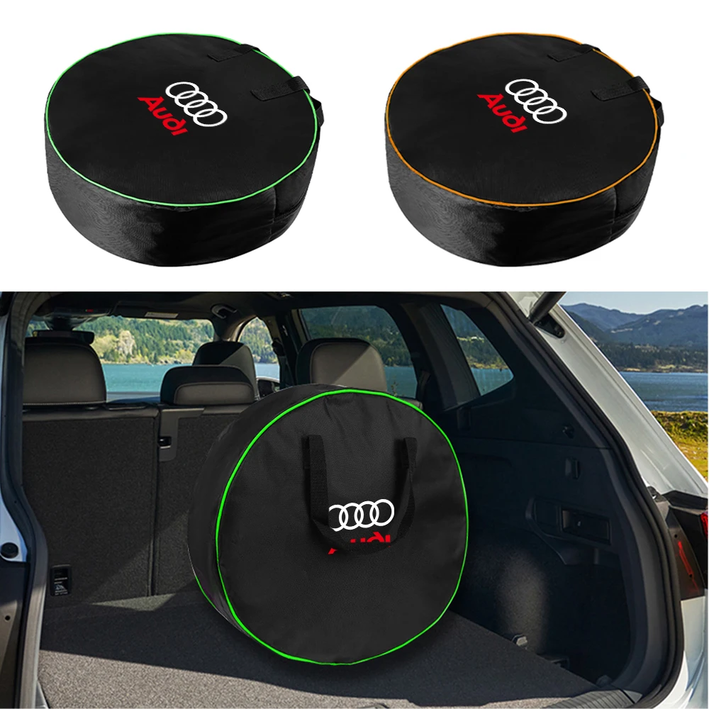 

Car Storage Bag Loading Cable Waterproof Bag Center Cover For Audi Sline S1 A2 B3 A4 B5 B7 A7 A8 Q2 S4 Q5 8P C6 C5 TT RS3 RS RS4