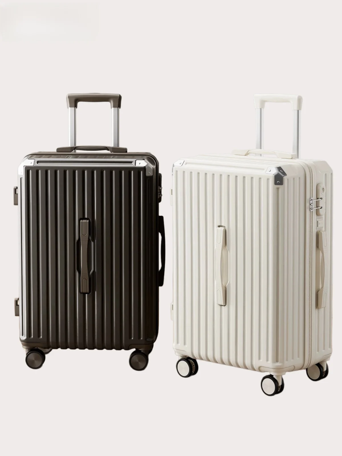 カーテロ-クロコダイルブランド-28インチ-大容量-ラゲージバッグ-頑丈で耐久性のある厚みのあるトラベルスーツケース-トレンディなハードシェルスーツケース
