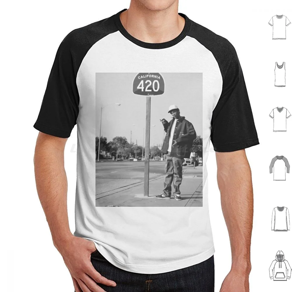 Vintage Print T Shirt Cotton Men Women DIY Print Snoop Dog 420 4 20 Pot Pothead Meme Weed Trending Hip Hop Rap Old School B I G
