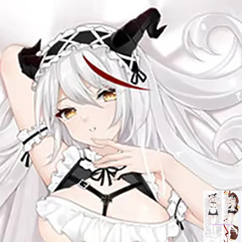 

Dakimakura Anime Aegir Double-sided Print Life-size Body Game Pillow Cover Bedding Gifts