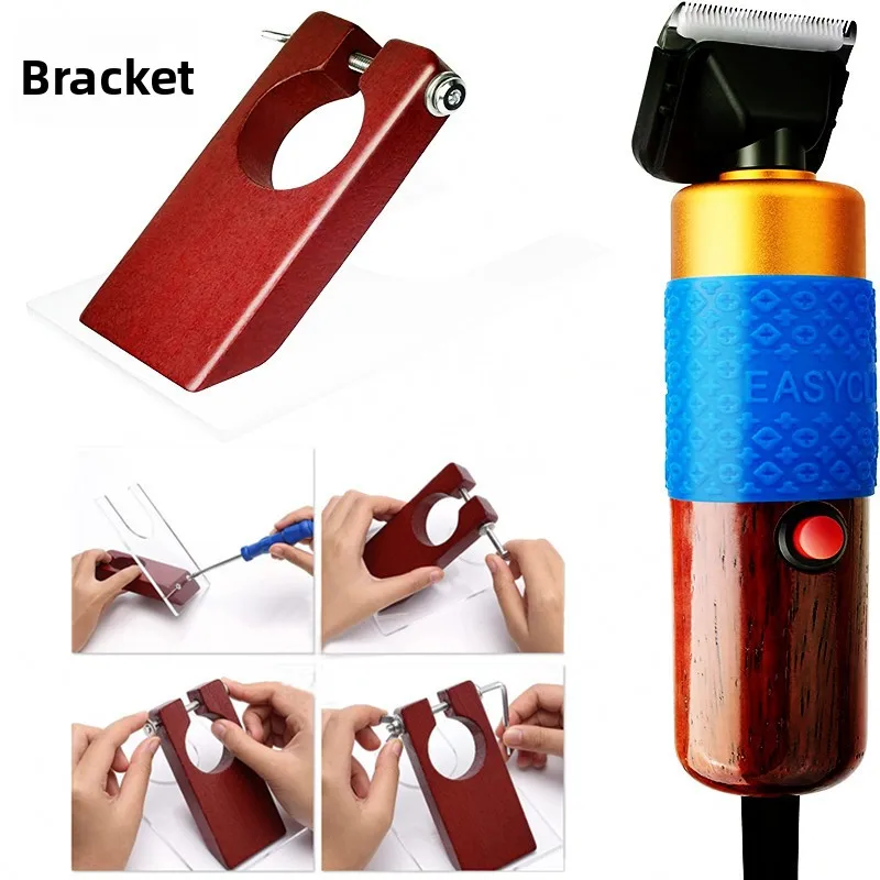 

Tufting Gun Stand with Shearing Bracket: Adjustable Holder Base for Carpet Pile Trimming & Craft Tool Stabilization System