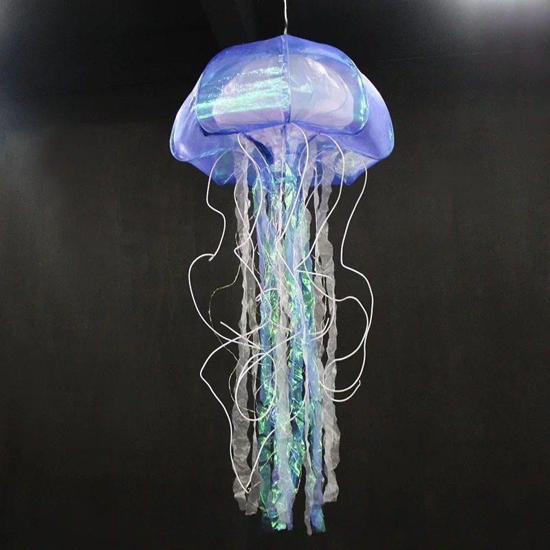 Wedding props jellyfish pendant lights Ocean wedding hall site decoration ceiling shopping mall window