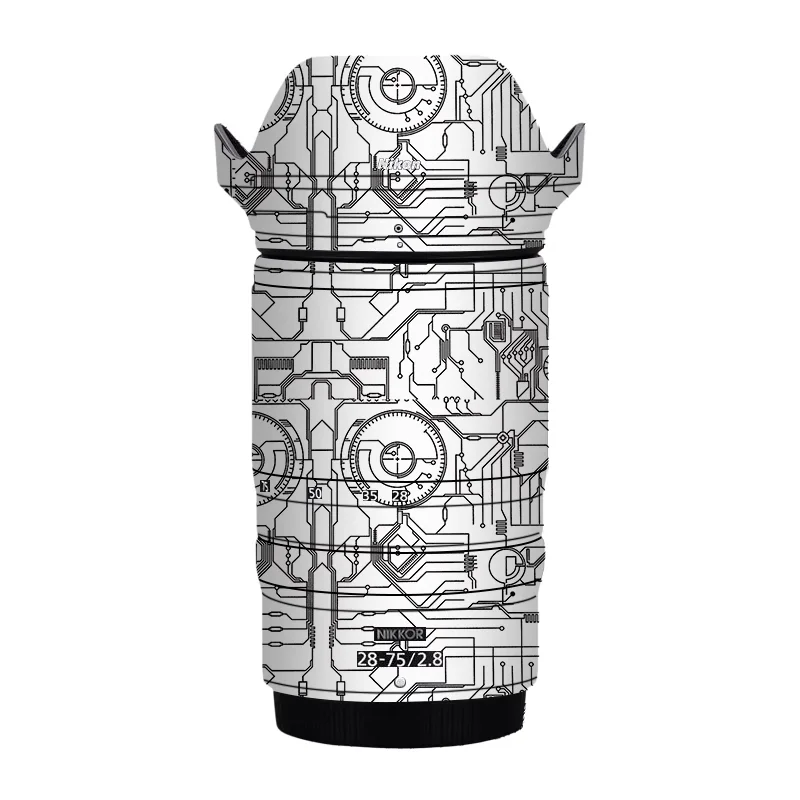 Película protectora antiarañazos para Nikon Z17-28 F2.8 Z 28-75mm z14-24 F2.8S lente de cámara calcomanía envolvente de abrigo hecha a medida