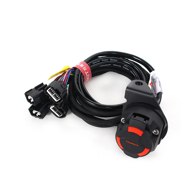 Beijing BJ40 Trailer Harness Trailer Trailer Trailer Trailer Tail Lamp Signal European American 7-pin 13-pin Power Socket