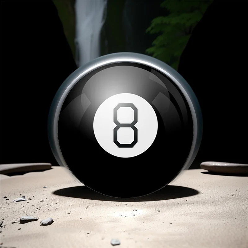 

ABHS-Magic 8-мяччатая игрушка и игра «Впрощник», спросите вопросы, определение ответа, идеальный подарок для друзей и развлечений для детей