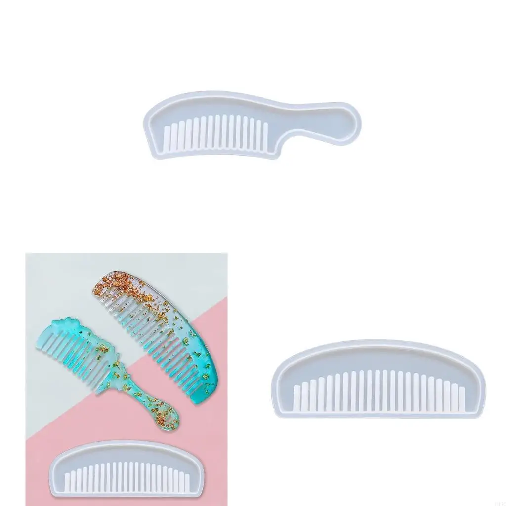 195C Silicone Comb Mold Handcraft Epoxy Resin Mould for Jewelry Craft Supplies