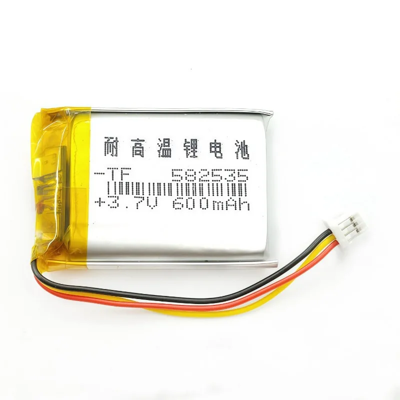Polymer battery 254060 applies, the second generation J511/J521 rearview mirror driving recorder has built-in universal battery
