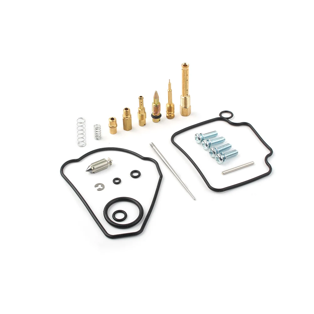 Motorcycle Carburetor Rebuild Kit Repair Card for Honda Sportrax 400 TRX400EX 1999-2008 TRX400X 2009-2014.