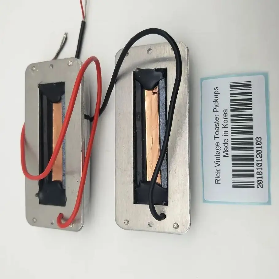 1 Set of Vintage Ceramic Pickups Electric Guitar Pickups Silver