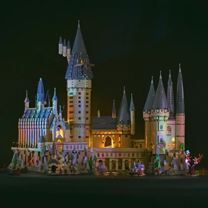 No Bricks Led Light Kit for Hogwarts Castle 71043