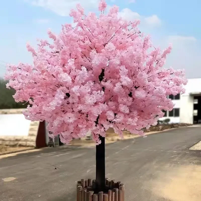 Simulation Cherry Blossom Tree Fake Peach Blossom Tree Large Plant Encryption Simulation Cherry Blossom Tree Shopping Mall