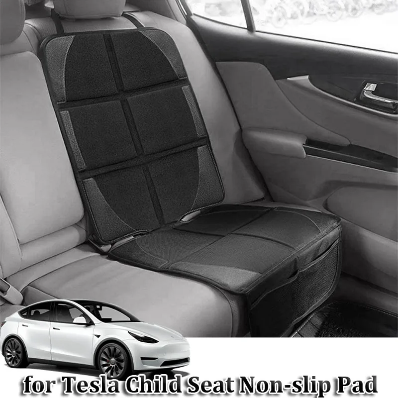 Car Protective Mat for Tesla Model 3 Y X Back Seat Protection Cushion for Kids Baby Seat Oxford PU Leather  Seat Protector Cover