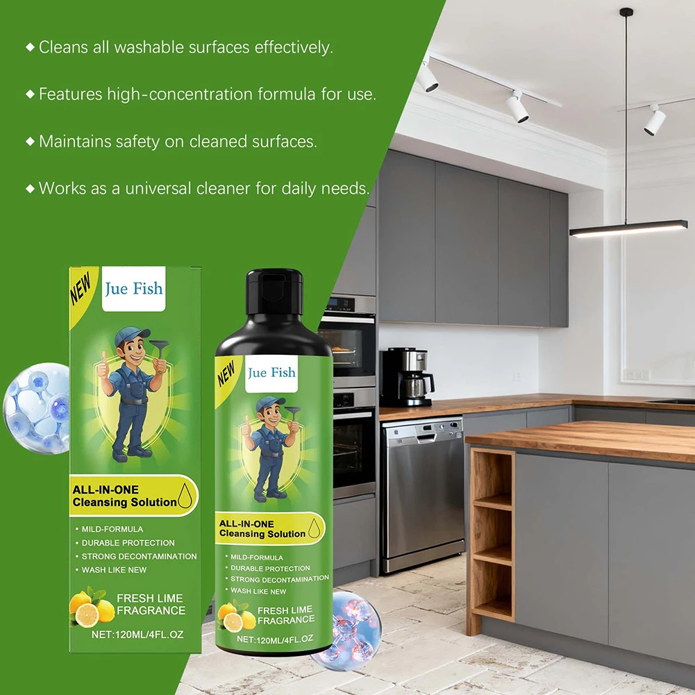 Home Bathroom Cleaning Solution - بخاخ منظف لجميع الأغراض للمنزل، منظف
