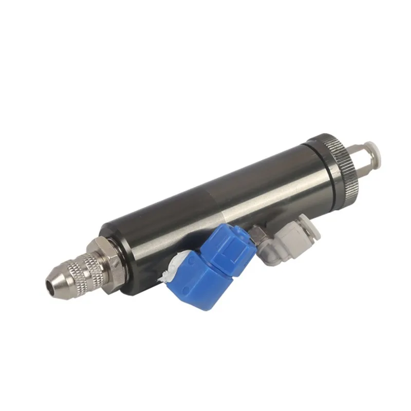 Aluminum Alloy Round Double Action Thimble Dispensing Valve, Two-position Three-way Five-way Collision Needle Dispensing
