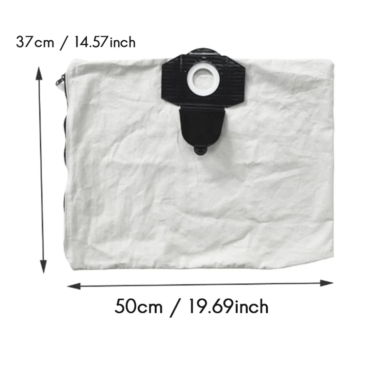 Promotion!Washable Zipper Dust Bag For Karcher WD2S WD3S WD Series Bucket Vacuum Cleaner Durable Dust Bag